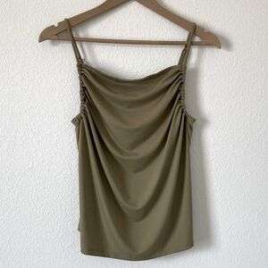 H&M ruched strappy top